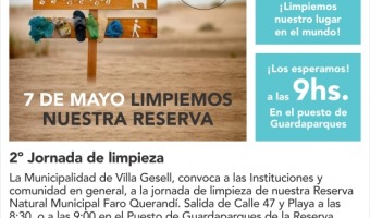 SEGUNDA JORNADA DE LIMPIEZA EN LA RESERVA FARO QUERAND